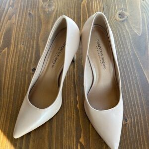 Christian Siriano Women's Beige Heels